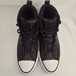 CONVERSE Men's Chuck Taylor All Star Street Lugged Sneaker Dark Brn Sz. 10, EUC